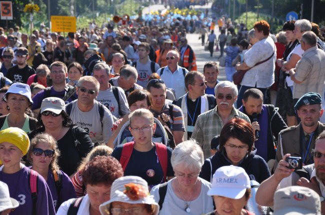 Opolska pielgrzymka na Jasnej Górze