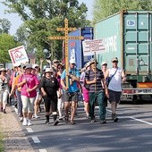  Od 6 do 11 lipca pielgrzymi przeszli ponad 120 km z Bieżunia do sanktuarium w Niepokalanowie