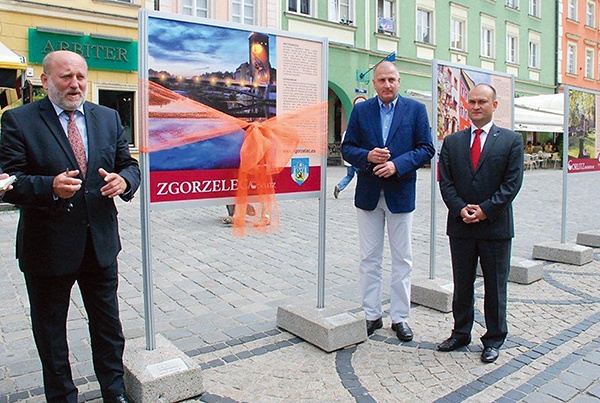  W otwarciu wystawy uczestniczyli burmistrzowie Zgorzelca i Görlitz  oraz prezydent Wrocławia