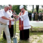 Uroczyste rozpoczęcie prac budowlanych na Wieniawie