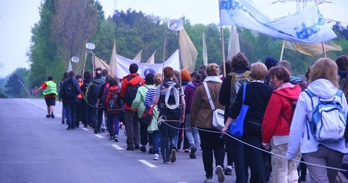 Krok w krok z pielgrzymką