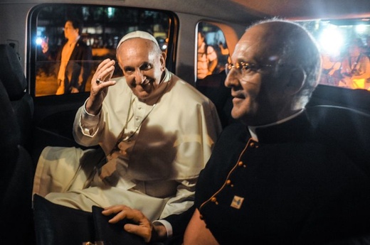Papież - pierwszy dzień w Rio