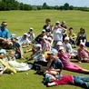 Półkolonie w gorzowskiej parafii św. Józefa odbywały się od 15 do 26 lipca. Na zdjęciu: Dzieci i kadra na polu golfowym w Gorzowie