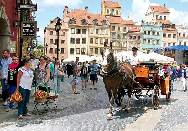  Starówka to najchętniej odwiedzana przez turystów część Warszawy 