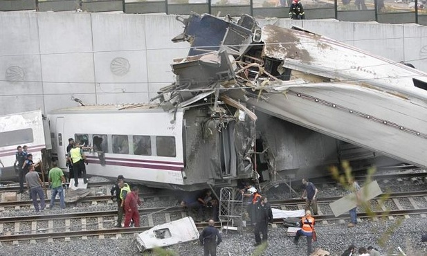 Katastrofa kolejowa w Santiago de Compostela