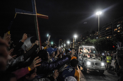 Rio 2013 - papież na Copacabana