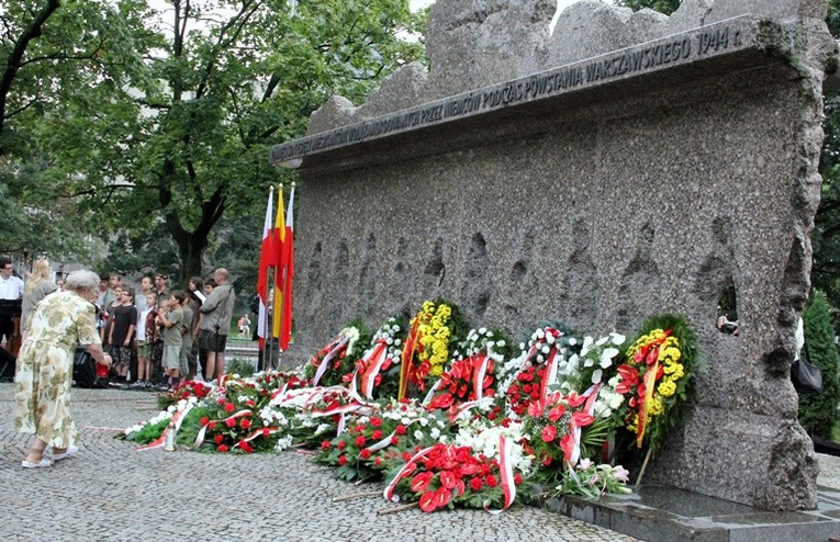 Ubiegłoroczne uroczystości na Woli, upamiętniające masowe mordy na cywilach w sierpniu 1944 r.