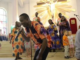 Grupa Claret Gospel przyjechała z Wybrzeża Kości Słoniowej