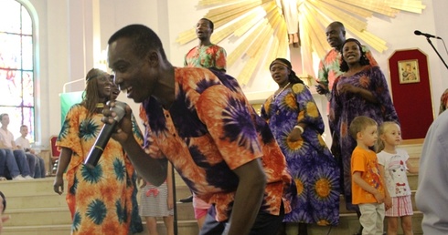Grupa Claret Gospel przyjechała z Wybrzeża Kości Słoniowej