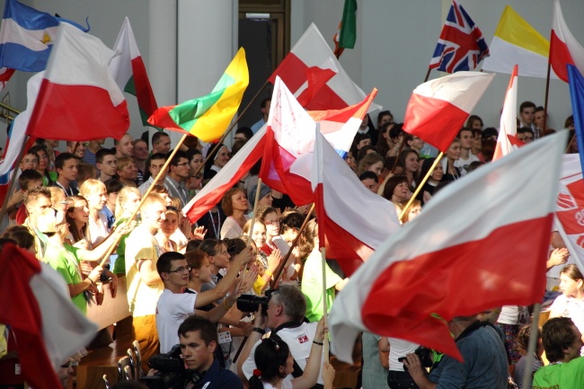 ŚDM 2016 w Krakowie - wybuch radości