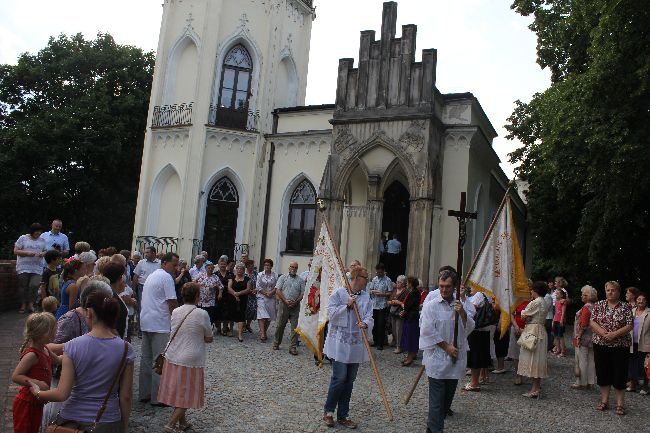 Procesja św. Anny w Opinogórze