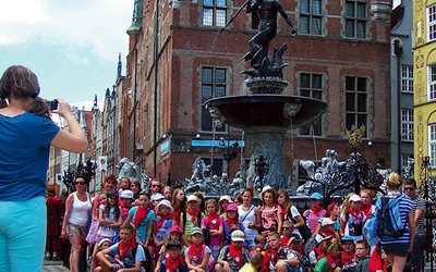 W trakcie kolonii dzieci odwiedziły również Gdańsk