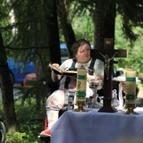 Wczasorekolekcje niepełnosprawnych w Dąbrowicy