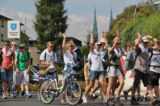 68. Pielgrzymka Rybnicka - dzień 1 - wymarsz