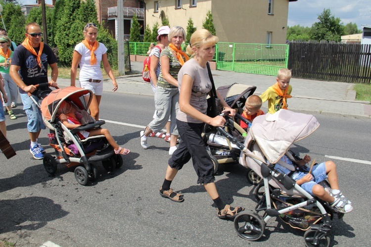 68. Pielgrzymka Rybnicka - dzień 1. - Kamień, Książenice