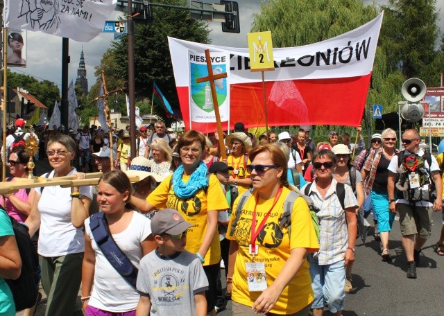 Pielgrzymka Świdnicka w drodze