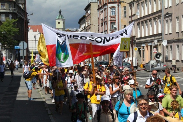 Pielgrzymka Świdnicka w drodze