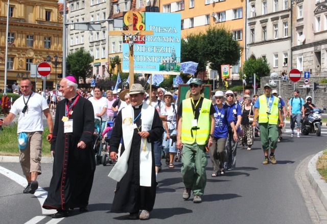 Pielgrzymka Świdnicka w drodze