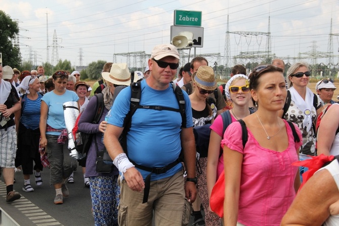 68. Pielgrzymka Rybnicka - dzień 2. - etap z Gliwic do Górników