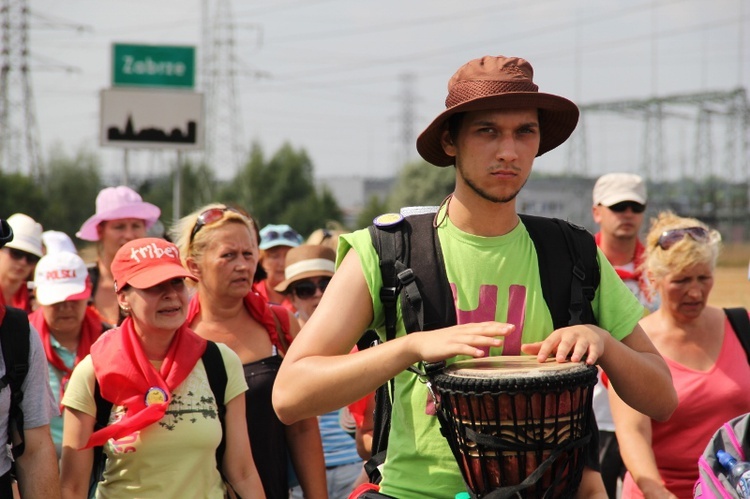 68. Pielgrzymka Rybnicka - dzień 2. - etap z Gliwic do Górników