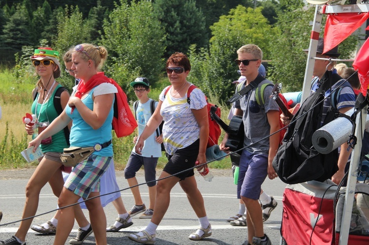 68. Pielgrzymka Rybnicka - dzień 2. - etap z Gliwic do Górników