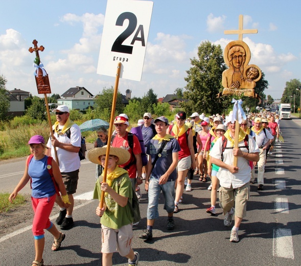 68. Pielgrzymka Rybnicka - dzień 2. - etap z Gliwic do Górników