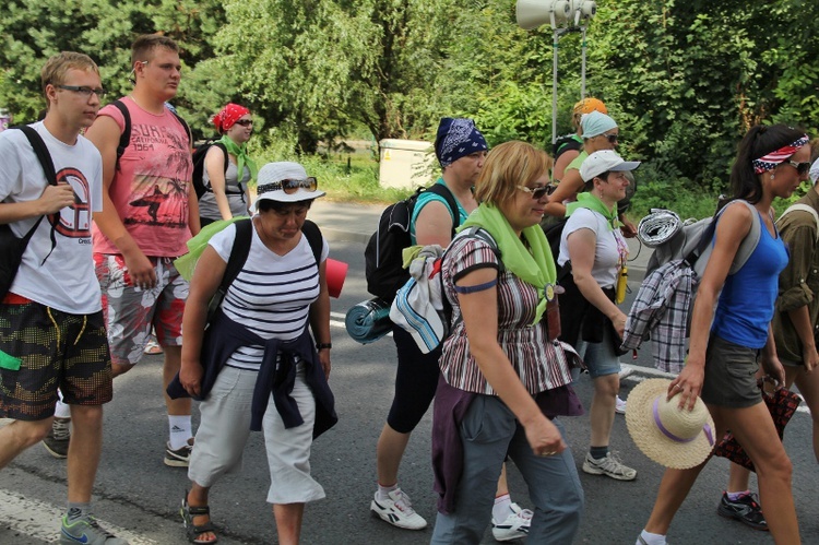 68. Pielgrzymka Rybnicka - dzień 2. - etap z Gliwic do Górników