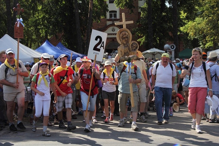 68. Pielgrzymka Rybnicka - dzień 3. - wyjście z Miotka