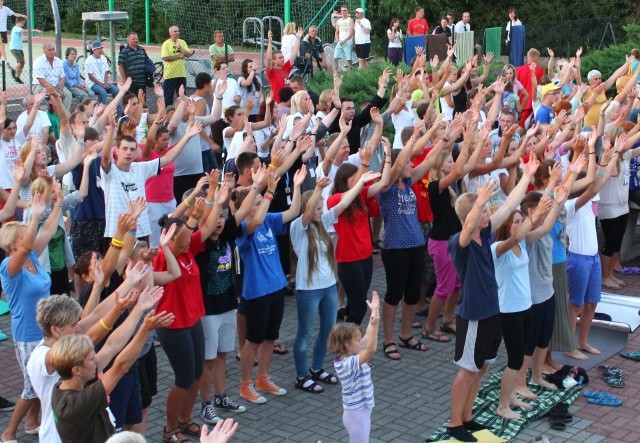 Pielgrzymka Świdnicka - nocleg w Przewornie