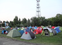 Miejsce noclegu grupy błękitnej