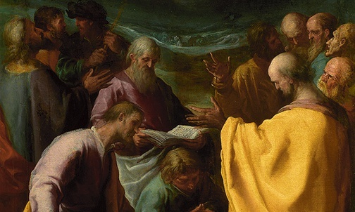 Eugenio Cajés  „Wniebowzięcie Maryi”  olej na płótnie, 1603 Muzeum Prado, Madryt