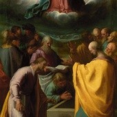 Eugenio Cajés  „Wniebowzięcie Maryi”  olej na płótnie, 1603 Muzeum Prado, Madryt