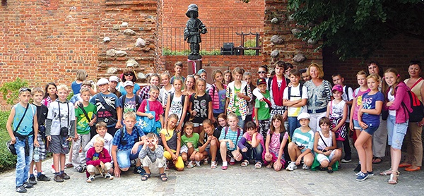 Wiele dzieci było pierwszy raz w Polsce