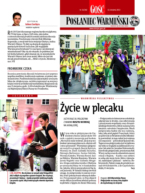 Posłaniec Warmiński 32/2013