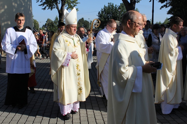 Pielgrzymi poranek w Hałcnowie