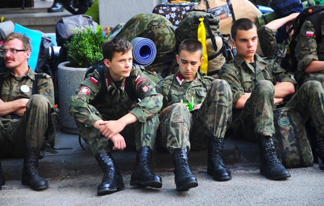 48. Marsz Szlakiem I Kadrowej cz. 3