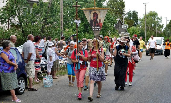 Warmińska pielgrzymka w diecezji płockiej