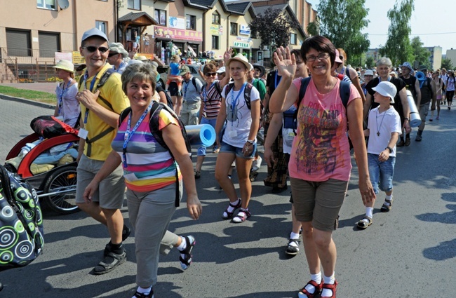 Opoczyńska kolumna maszeruje