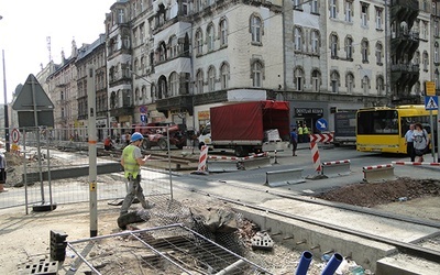 Zakończenie robót na torowisku przewidziane jest na koniec września