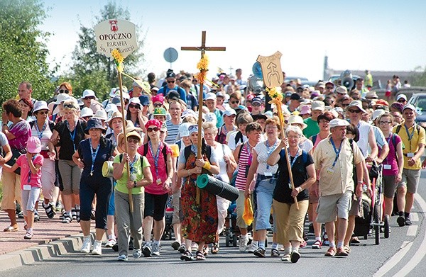 Pielgrzymka to wędrujące miasto