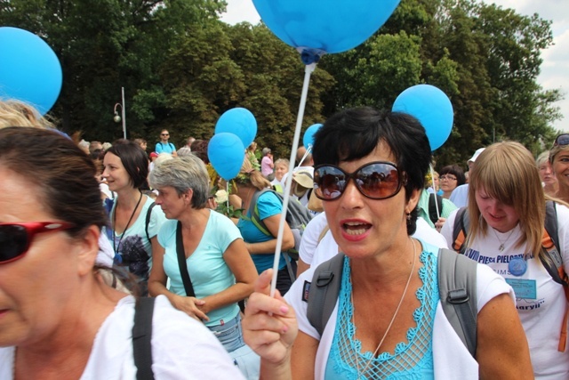 Pielgrzymi z Oświęcimia na Jasnej Górze