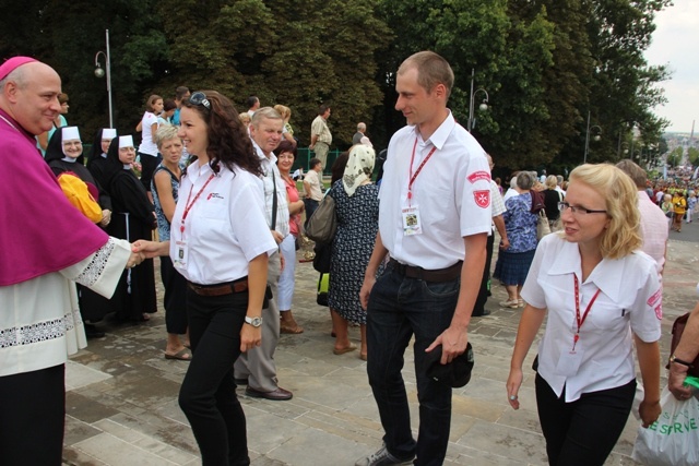 Pielgrzymi z Andrychowa na Jasnej Górze