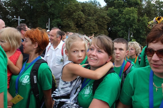 Pielgrzymi z Andrychowa na Jasnej Górze