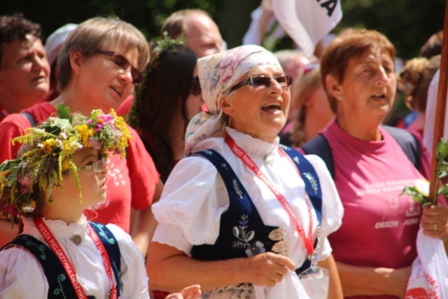 Pielgrzymi cieszyńscy na Jasnej Górze