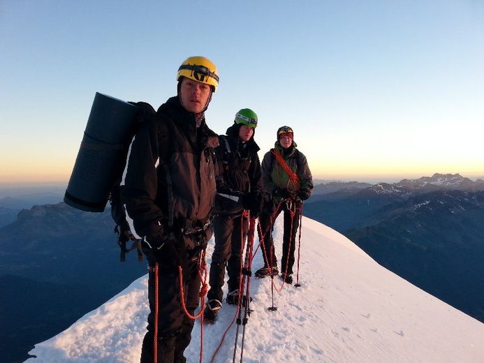 Nasz człowiek na Mt. Blanc