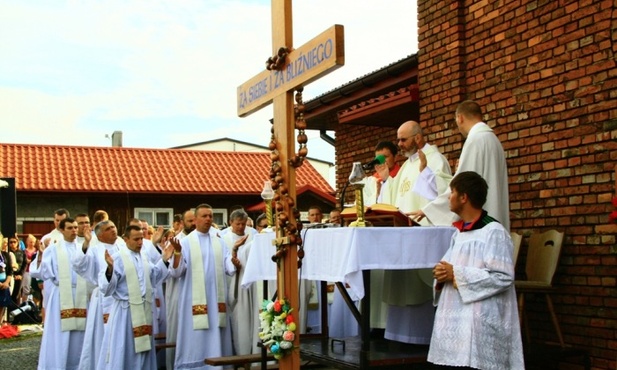 Eucharystii przewodniczył ks. Adam Bednarczyk