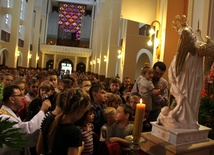 Figura św. Michała w Mościcach 