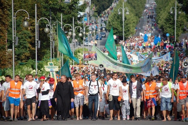 Pielgrzymka radomska dotarła na Jasną Górę