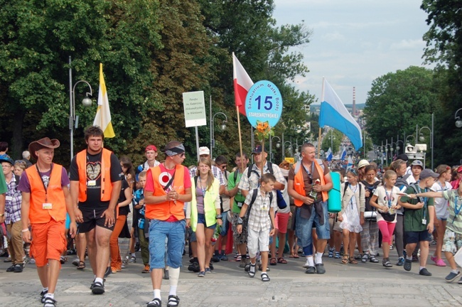 Pielgrzymka radomska dotarła na Jasną Górę