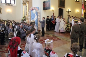 W czasie Sumy odpustowej zagrała Orkiestra Reprezentacyjna Komendy Stołecznej Policji